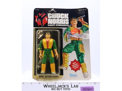 Kimo Chuck Norris Karate Kommandos Kenner 1986 Vintage Action Figure New SEALED