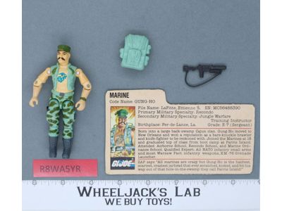 Gung-Ho V1 100% Complete G.I. Joe 1983 Hasbro Vintage Action Figure