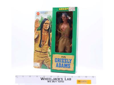 #2381 Nakoma from TV Show Grizzly Adams 1978 Mattel 9" Figure NEW MIB
