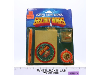 Secret Wars Secret Messages Marvel Super Heroes 1984 Mattel Vintage MOSC NEW