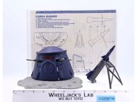 Cobra Battle Bunker 100% Complete G.I. Joe 1985 Hasbro Vintage Vehicle