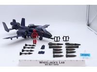 Cobra Rattler W/ Wild Weasel Complete GI Joe 1984 Hasbro Action Figure Vehicle