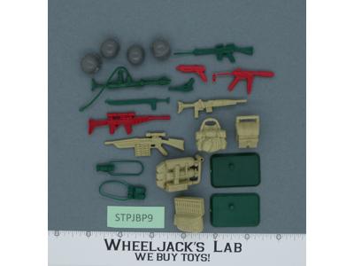 Battle Gear Accessory Set 3 Lot 10 1985 Weapons GI Joe Vintage Action Figure