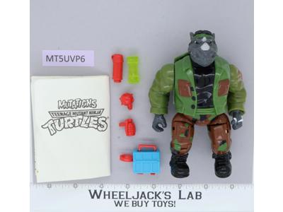Mutations Mutatin' Rocksteady Complete TMNT 1992 Playmates