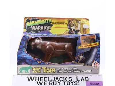 Mammoth Warrior Saber Tooth Tiger HG Toys 1987 Vintage New Sealed