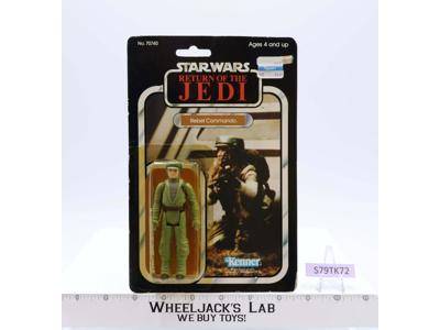 Rebel Commando 77 Back-A Star Wars ROTJ 1983 Kenner Figure NEW MOSC SEALED