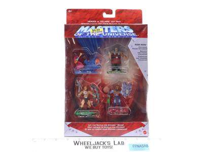Heroes vs Villains Gift Pack He-Man Masters Of The Universe MOTU 2002 Mattel NEW