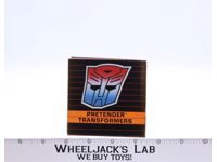 Pretender Micromaster Insert Catalog Brochure 1988 G1 Transformers Action Figure