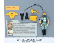 Wet-Suit V1 100% Complete G.I. Joe 1986 Hasbro Vintage Action Figure