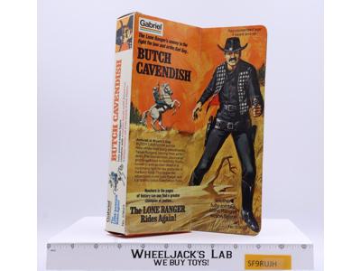 Butch Cavendish The Lone Ranger 1973 Gabriel Toys Vintage Action Figure NEW MIB