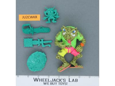 Napoleon Bonafrog 100% Complete Teenage Mutant Ninja Turtles TMNT 1990 Vintage