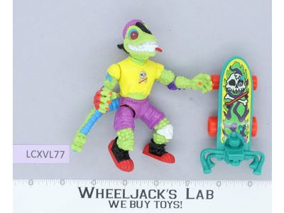 Mondo Gecko 100% Complete Teenage Mutant Ninja Turtle TMNT Playmates 1990