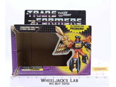 Divebomb EMPTY BOX 1986 Vintage G1 Transformers Action Figure