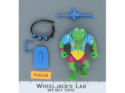 Genghis Frog Teenage Mutant Ninja Turtles TMNT 1989 Playmates Vintage Figure