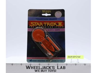 USS Enterprise Star Trek Search for Spock Eraser Diener Industries NEW SEALED