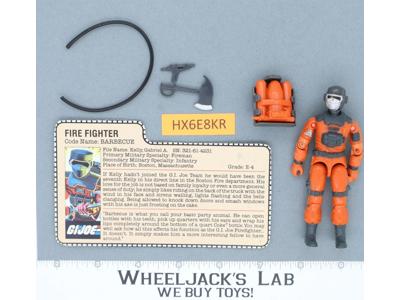 Barbecue V1 100% Complete G.I. Joe 1985 Hasbro Vintage Action Figure