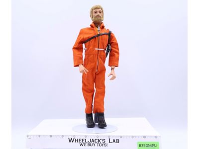 Air Adventurer Flocked Hair & Beard 12" GI Joe 1970 Hasbro Vintage Action Figure