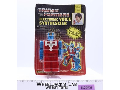 Electronic Voice Synthesizer Heroic Autobot G1 Transformers 1986 Nasta NEW
