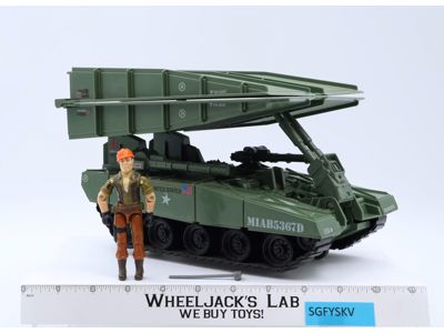 Bridge Layer W/ Tollbooth 100% Complete G.I. 1984 Joe Hasbro Vintage Vehicle