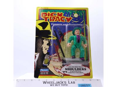 Shoulders Coppers & Gangsters Dick Tracy 1990 Playmates 5" Figure NEW SEALED