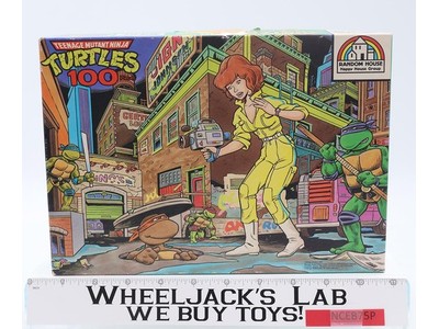 April O'Neil Complete Teenage Mutant Ninja Turtles 100Pc Puzzle 1990 Rose Art