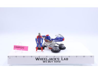 Bullet Motorcycle W/Ali Bombay 100% Complete 1987 M.A.S.K. Kenner Vintage