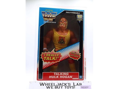 Talking Hulk Hogan 12 in AFA GRADED Q80 80/85/85 WWF Wrestling 1990 Hasbro
