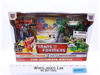 Optimus Prime vs Megatron Ultimate Battle Transformers Classics Hasbro NEW MISB