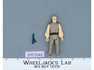 Lobot 100% Complete Star Wars ESB 1980 Kenner Vintage Action Figure NO REPRO