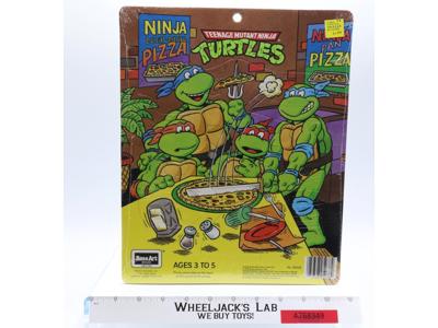 Ninja Pizza Teenage Mutant Ninja Turtles Child's Puzzle 1990 Rose Art Brand NEW