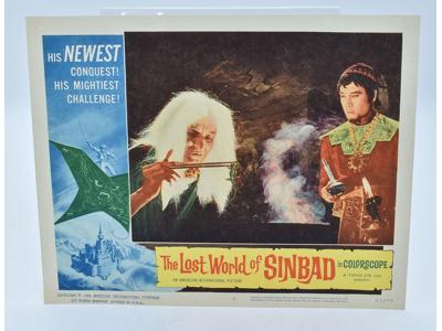 The Lost World of Sinbad 1965 Fantasy/Adventure Movie Lobby Card Poster 11x14