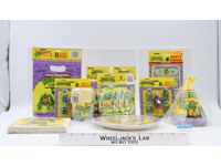 Set of Party Supplies Plates Hats Turtle Money TMNT 1989 by Unique NEW SEALED