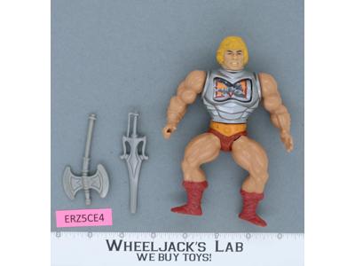 Battle Armor He-Man 100% Complete Masters of the Universe MOTU 1984 Mattel