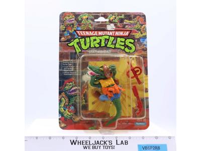 Leatherhead Teenage Mutant Ninja Turtles TMNT 1989 Playmates NEW MOSC SEALED