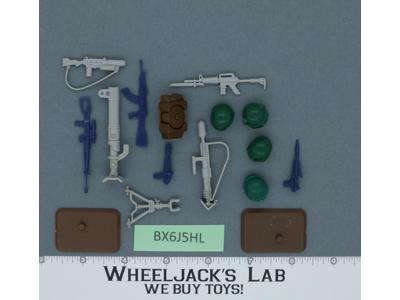 Battle Gear Accessory Set 2 Lot 10 1984 Weapons GI Joe Vintage Action Figure