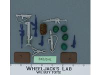 Battle Gear Accessory Set 2 Lot 10 1984 Weapons GI Joe Vintage Action Figure