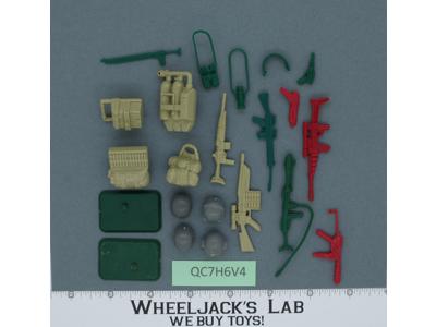 Battle Gear Accessory Set 3 Lot 7 1985 Weapons GI Joe Vintage Action Figure