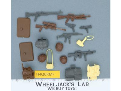 Battle Gear Accessory Set 5 Lot 5 1987 Weapons GI Joe Vintage Action Figure