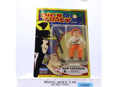 Sam Catchem Coppers & Gangsters Dick Tracy 1990 Playmates 5" Figure NEW SEALED