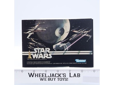 Death Star 21-Figure Mini Toy Catalog Insert ORIGINAL Star Wars 1979 Kenner