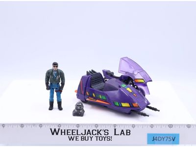 Piranha W/ Sly Rax 100% Complete M.A.S.K. 1985 Kenner Action Figure Vehicle
