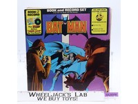 Batman Book & Record Set Gorilla City/Scarecrow 1976 Power Records 12'' 33L.P.