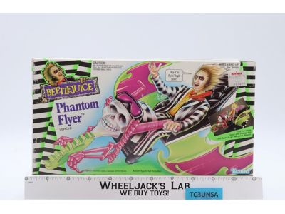 Phantom Flyer Beetlejuice 1990 Kenner Action Figure Vehicle NEW MISB SEALED