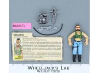 Ripper V1 100% Complete G.I. Joe 1985 Hasbro Vintage Action Figure
