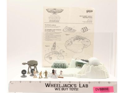 Ice Planet Hoth Star Wars ESB Empire Strikes Back 1993 Micro Machines Galoob