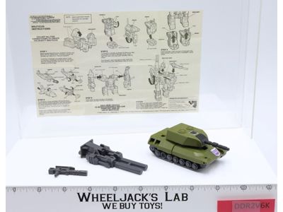 Brawl Bruticus 100% Complete Vintage 1986 G1 Transformers Hasbro Action Figure