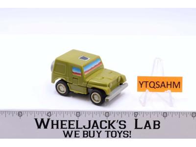 Rollbar 100% Complete WORKS 1987 Vintage G1 Transformers Jeep CJ-7 Action Figure