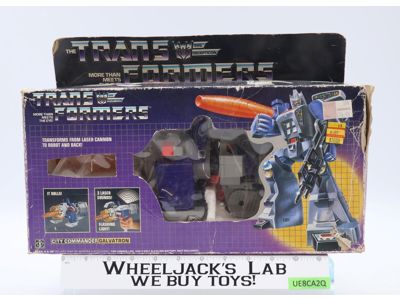 Galvatron W/BOX & INSERT 100% Complete 1986 Vintage Hasbro G1 Transformers