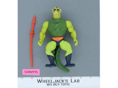 Whiplash 100% Complete He-Man Masters of the Universe MOTU 1984 Mattel Vintage