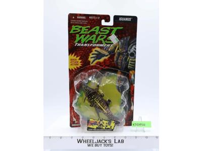 Iguanus 100% Complete ROCK BUBBLE Transformers Beast Wars 1995 Hasbro Figure